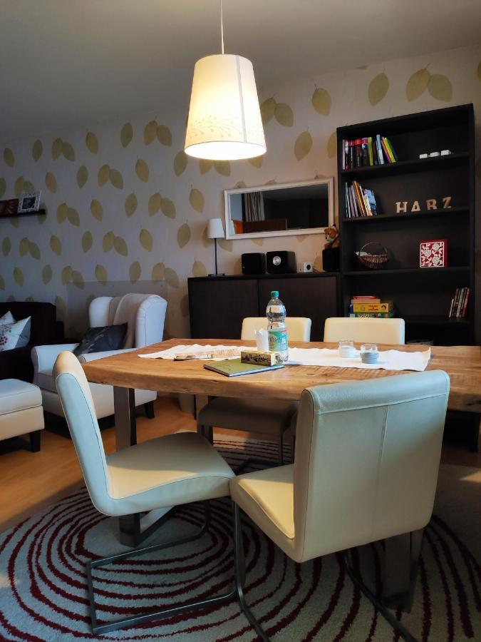 Ferienwohnung Harzluchs Mit Balkon, Netflix Und Sauna Im Haus Hohegeiß エクステリア 写真