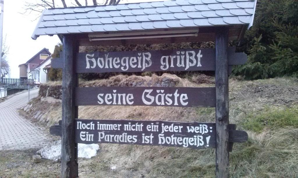 Ferienwohnung Harzluchs Mit Balkon, Netflix Und Sauna Im Haus Hohegeiß 部屋 写真